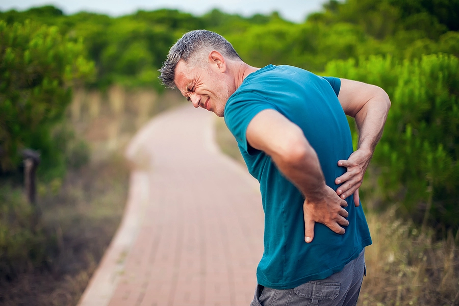 north carolina veteran with back pain from a service-connected disability